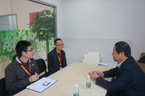 宋西德书记会见途牛网招聘专员毛元顺等人 宋西德书记会见途牛网招聘专员毛元顺等人