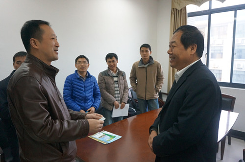 宋西德书记会见武汉大学计算机学院书记沃闻达 宋西德书记会见武汉大学计算机学院书记沃闻达