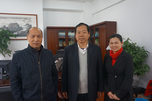 宋西德书记会见武汉大学国际软件学院书记黄治国、副书记于敏并合影留念 宋西德书记会见武汉大学国际软件学院书记黄治国、副书记于敏并合影留念